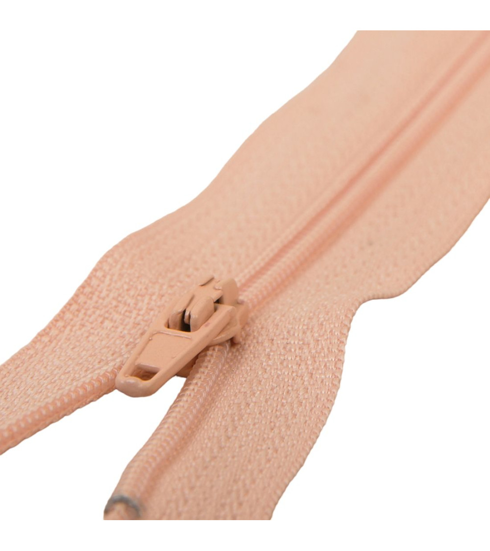 Fine closure Polyester N°2 color Fard