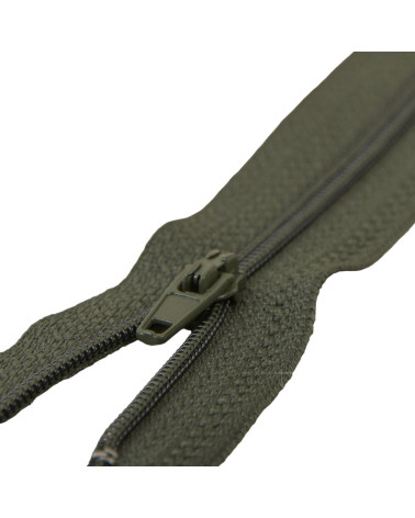 Fine Polyester Closure No. 2 Khaki Color 1