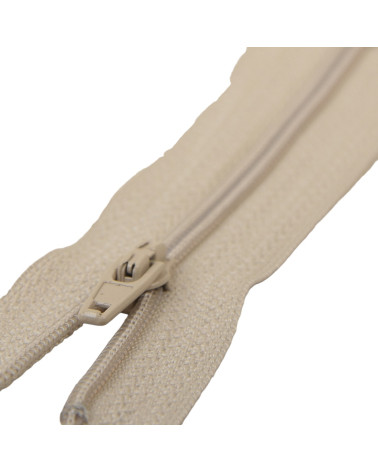 Feiner Verschluss Polyester Nr. 2 Steinfarbe