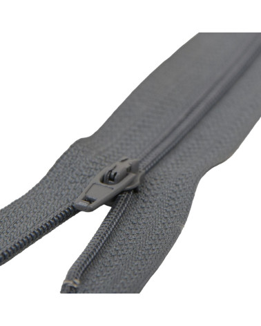 Chiusura fine Poliestere n°2 colore grigio scuro