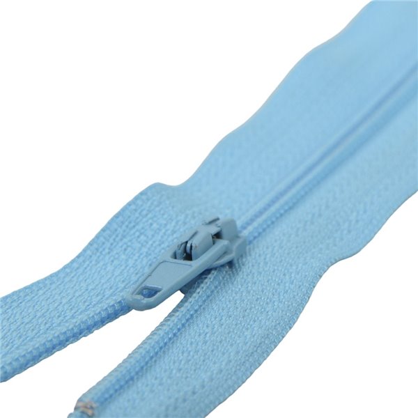 Fermeture fine Polyester N°2 couleur turquoise