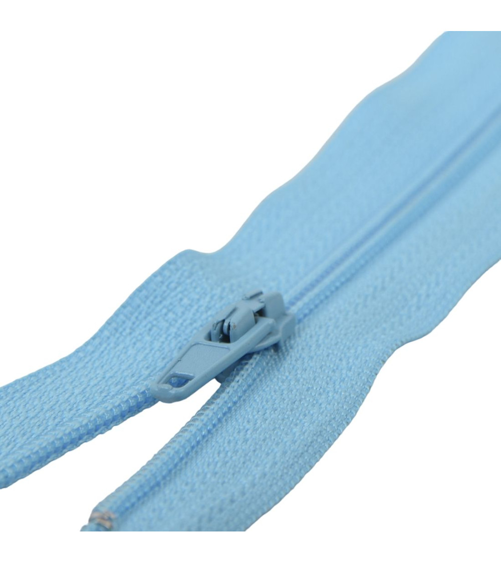 Thin polyester closure N°2 turquoise color