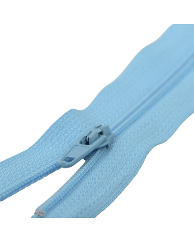 Thin polyester closure N°2 turquoise color