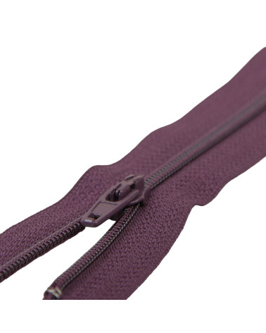 Fermeture fine Polyester N°2 couleur Violet volubili