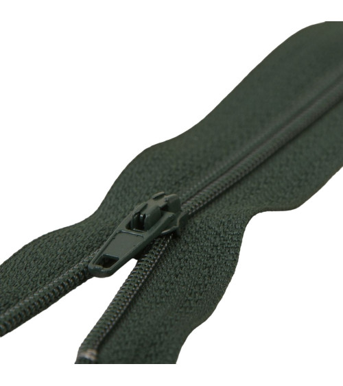 Chiusura fine Poliestere n°2 colore verde scuro