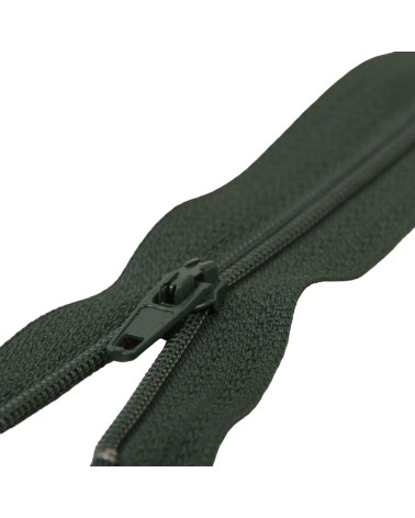 Chiusura fine Poliestere n°2 colore verde scuro