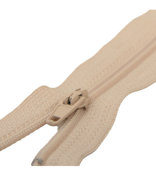 Fine closure Polyester No. 2 light beige color