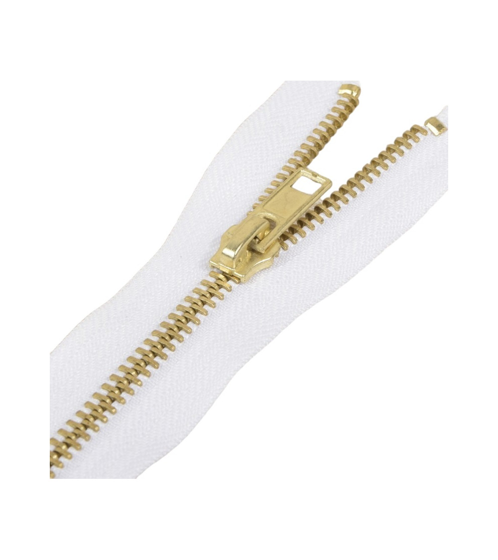 Separable metal closure n°5 white
