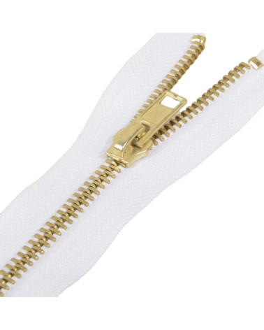 Separable metal closure n°5 white