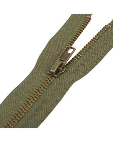 Separable metal closure n°5 khaki