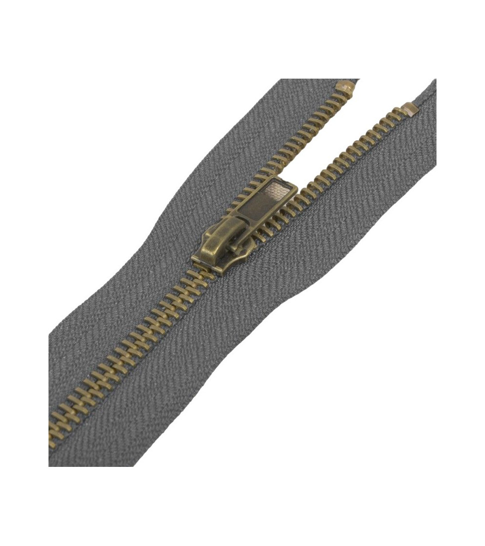 Separable metal closure n°5 gray