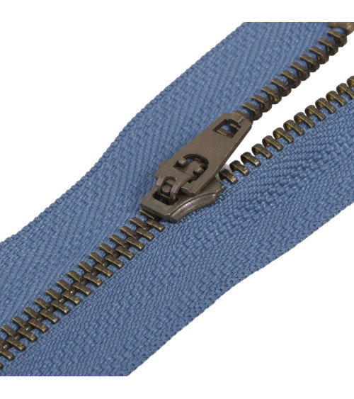 Special pocket non-separable metal closure - mineral blue