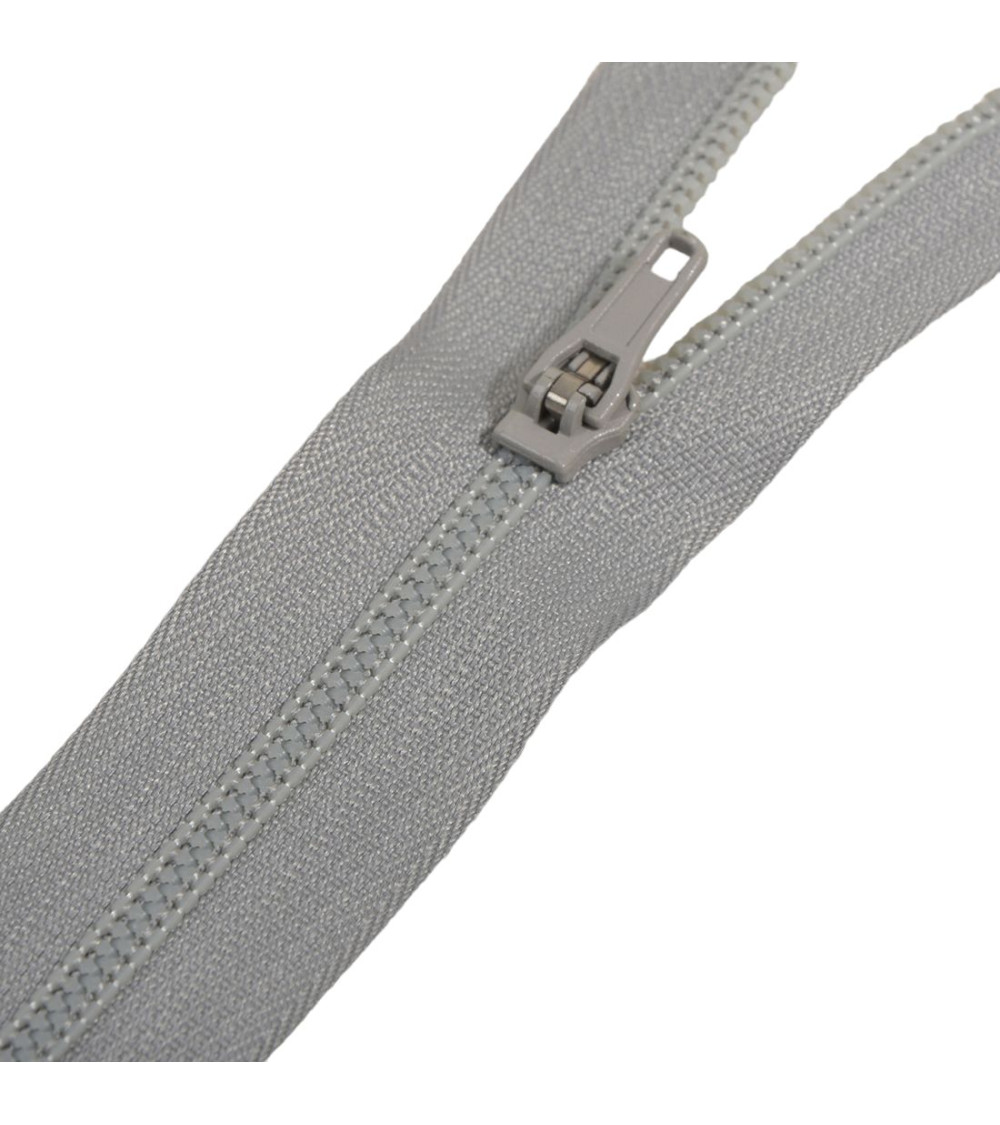 Non-separable spiral mesh closure for pants - gray