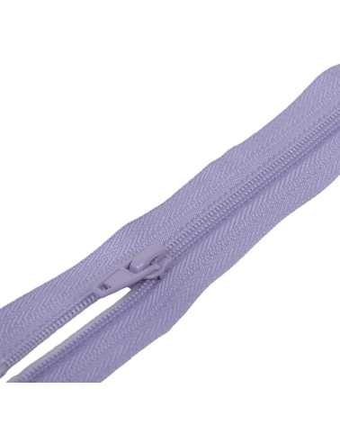 Separable spiral mesh sports zipper - purple