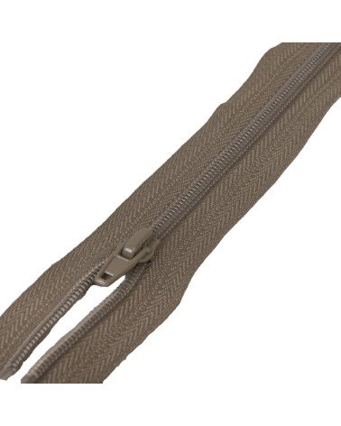 Fermeture sport séparable maille spirale - bronze alezan