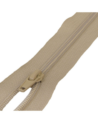 Cierre deportivo de malla en espiral separable - antílope beige