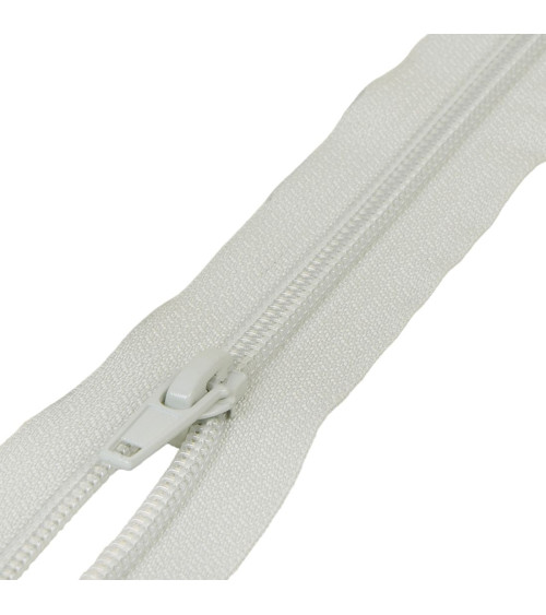 Spiral mesh separable sports zipper - north sea gray