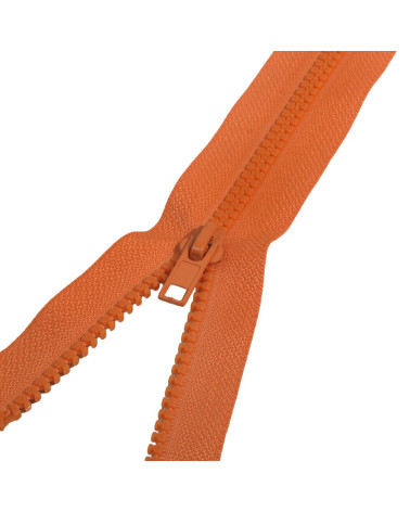 Ideale teilbare Jacke mit eingespritztem Verschluss – orange