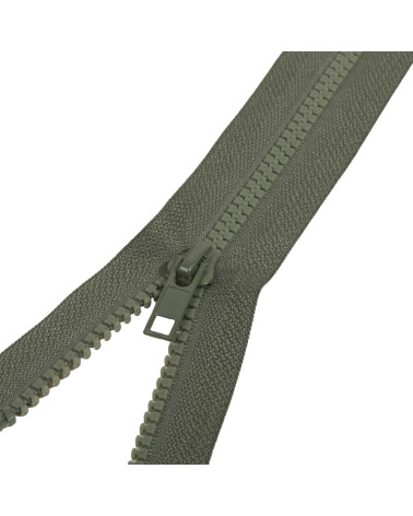 Chaqueta ideal con cierre inyectado separable - verde caqui oscuro