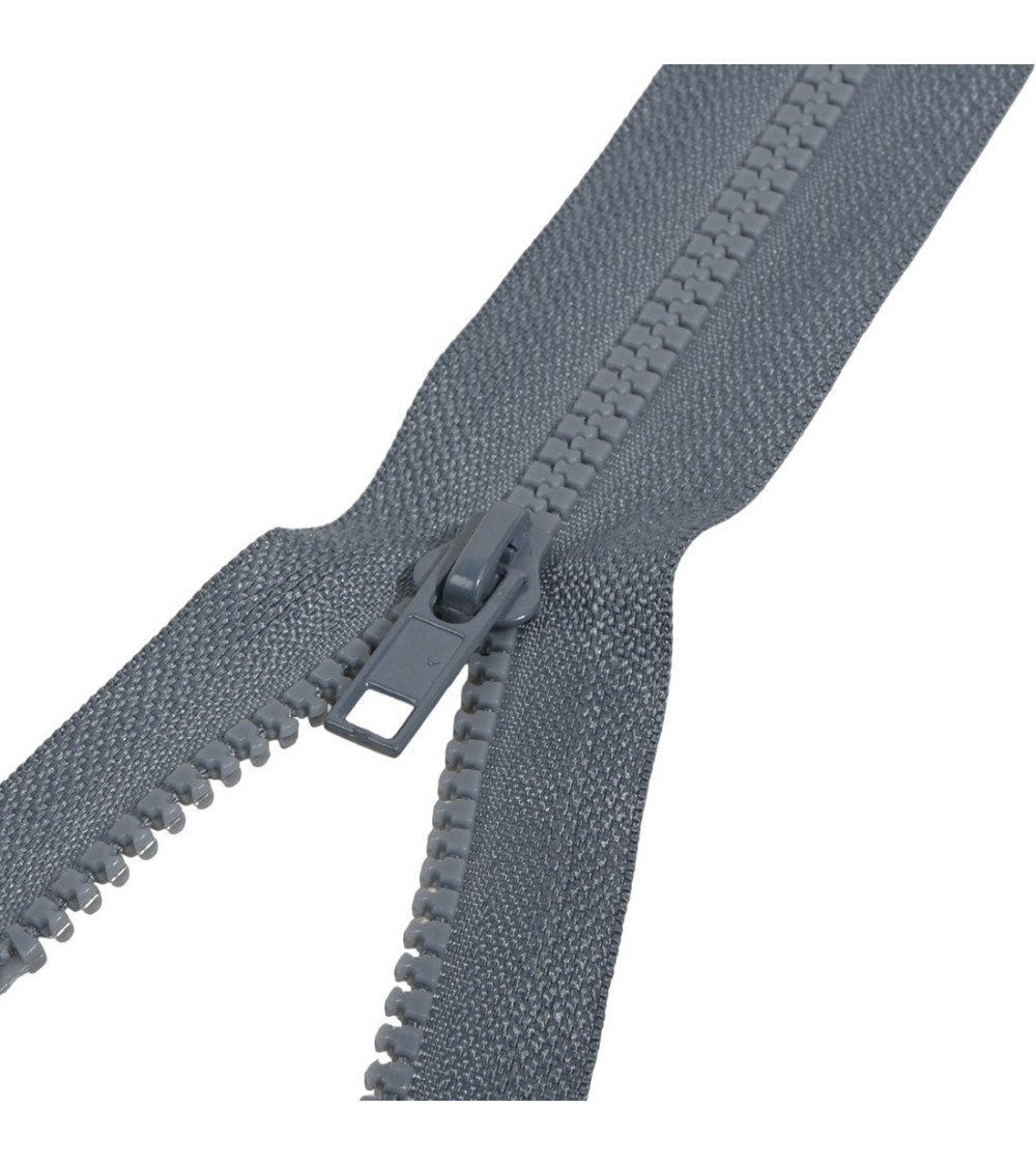 Ideal separable injected closure for jacket - anthracite gray