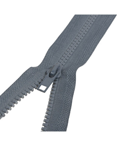 Ideal separable injected closure for jacket - anthracite gray