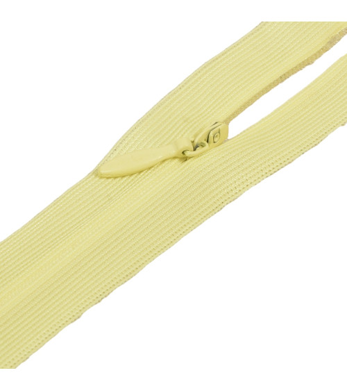 Adjustable invisible non-separable closure - primever yellow