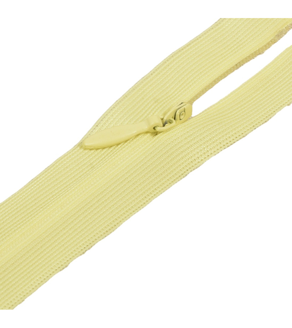 Adjustable invisible non-separable closure - primever yellow