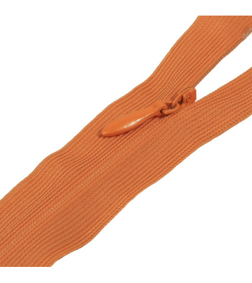 Adjustable non-separable invisible closure - orange