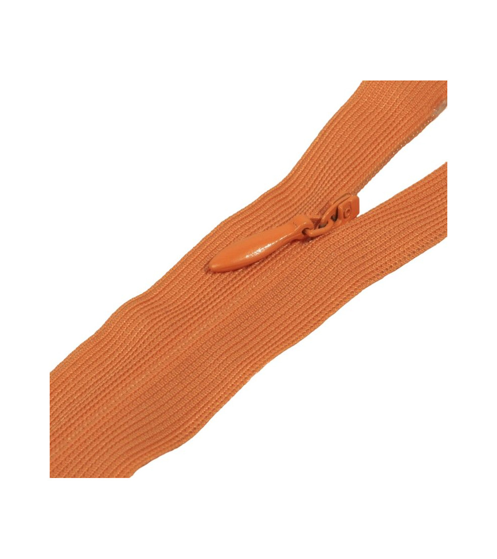 Adjustable non-separable invisible closure - orange