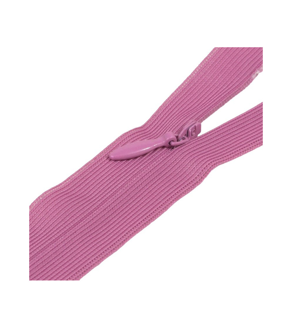 Adjustable invisible non-separable closure - nectar pink