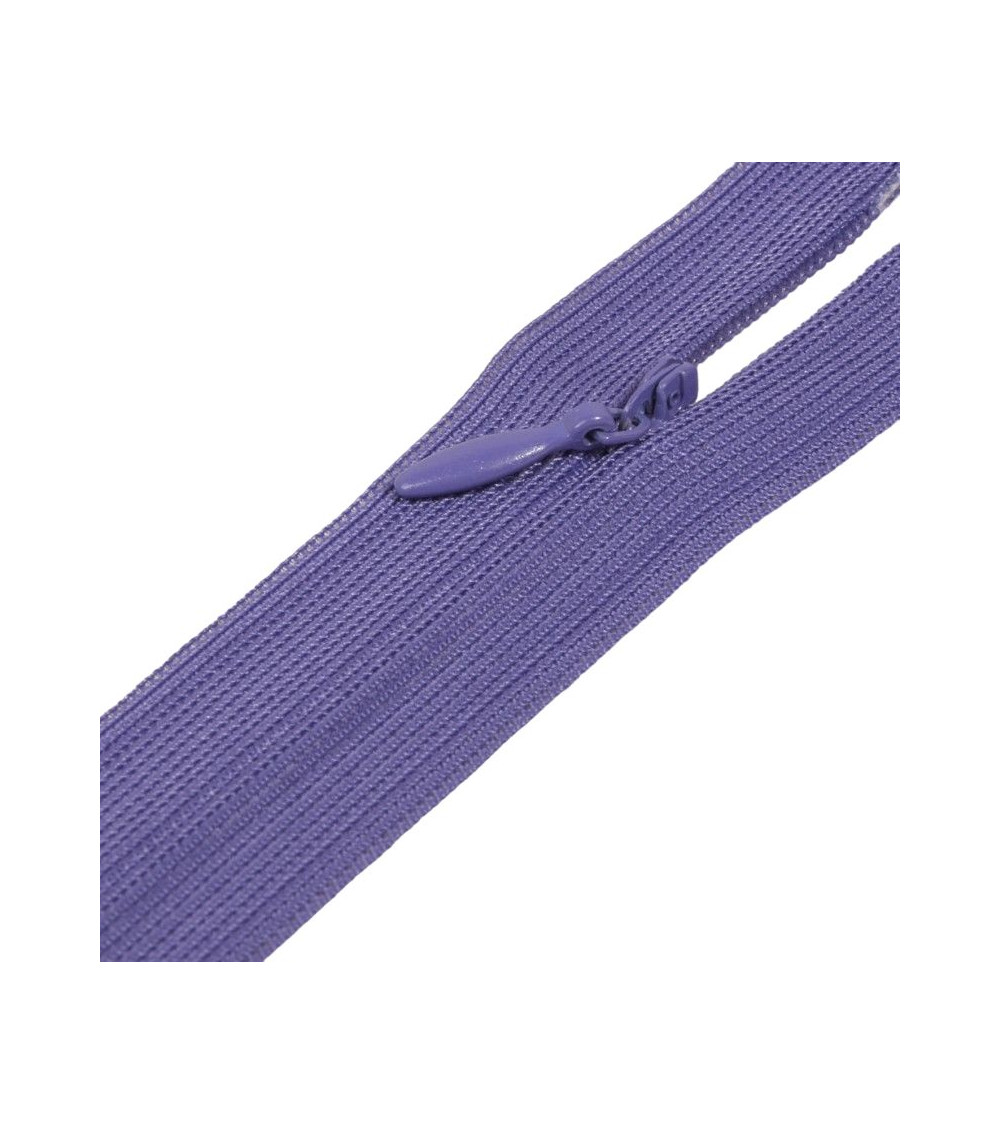 Adjustable non-separable invisible closure - purple
