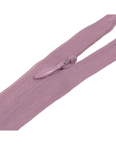 Adjustable invisible non-separable closure - lavender purple