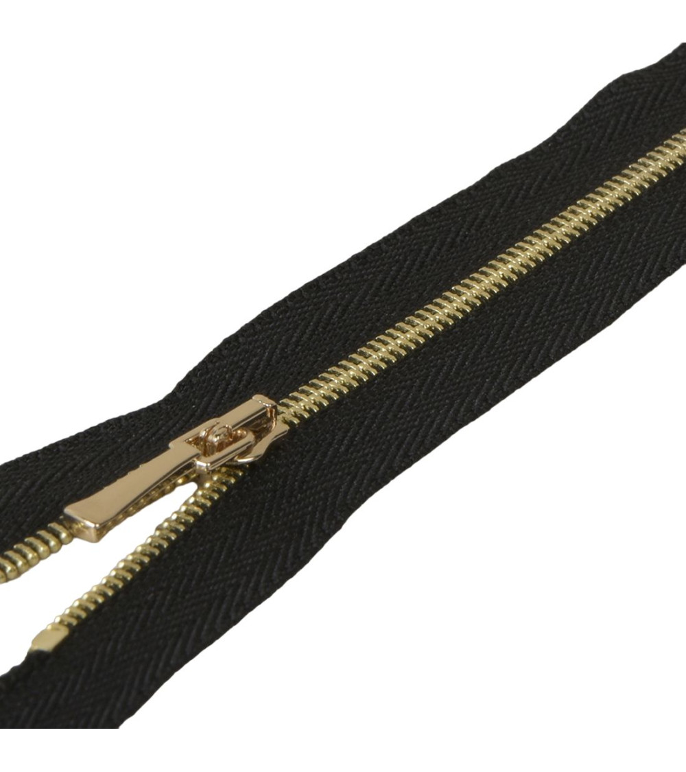 Non-separable fine mesh closure gold - black
