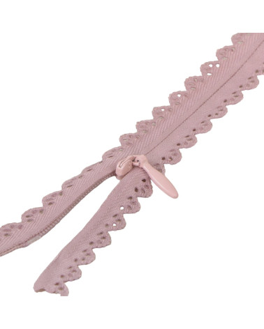 Cierre de cordones ajustable no separable - rosa