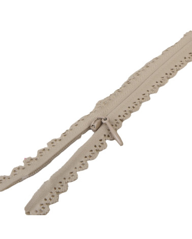Chiusura con laccio regolabile non separabile - beige pietra