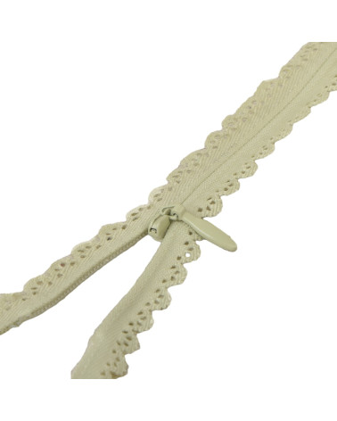 Adjustable non-separable lace closure - pastis yellow