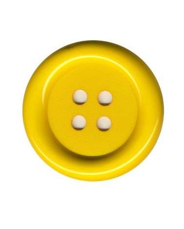 Bouton clown jaune 38mm
