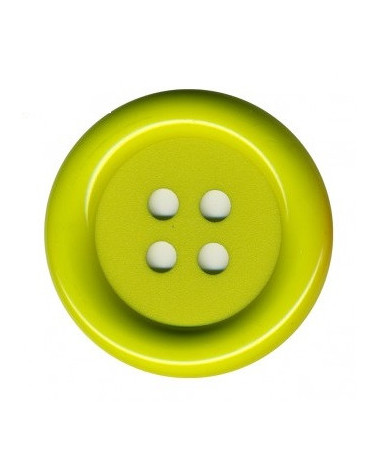 Bouton clown jaune 38mm
