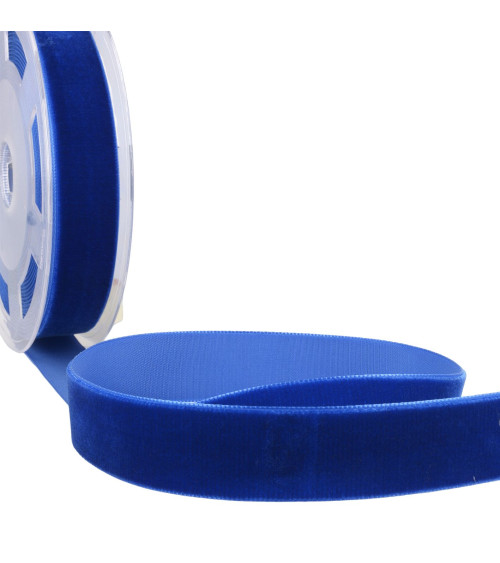 10m reel High density royal blue velvet