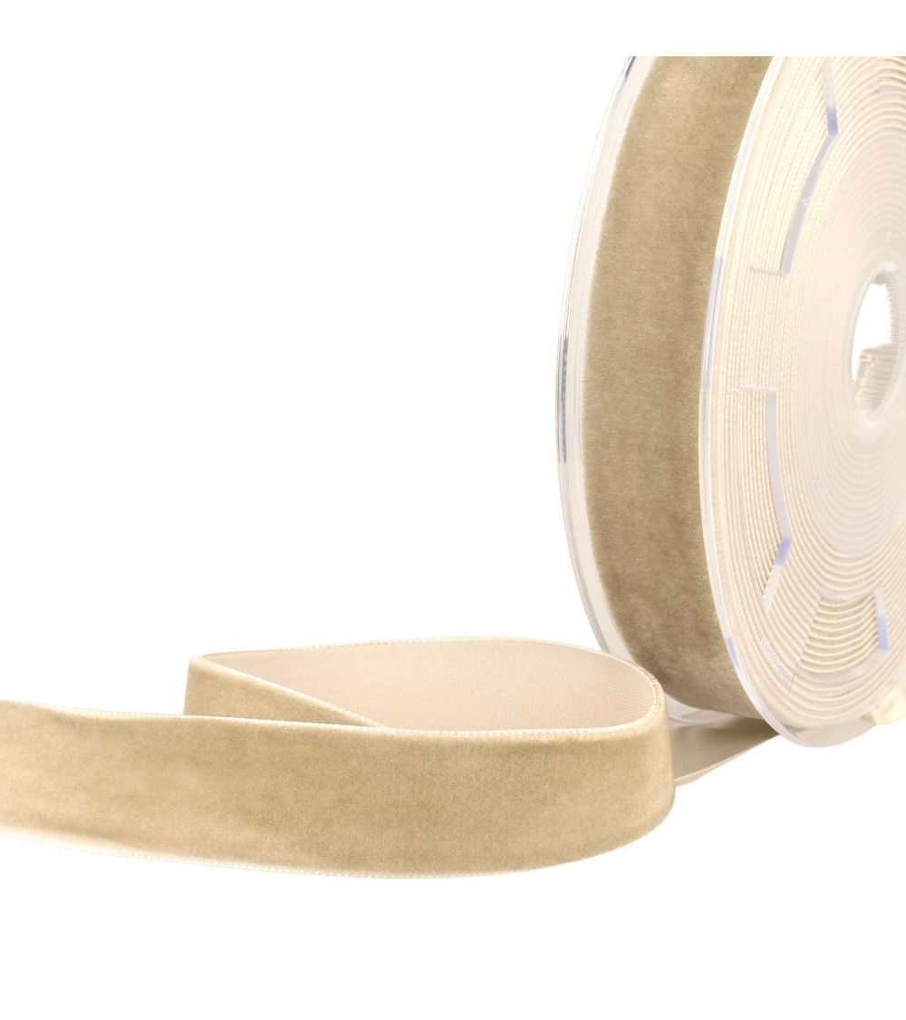 10m reel High density blue gray velvet