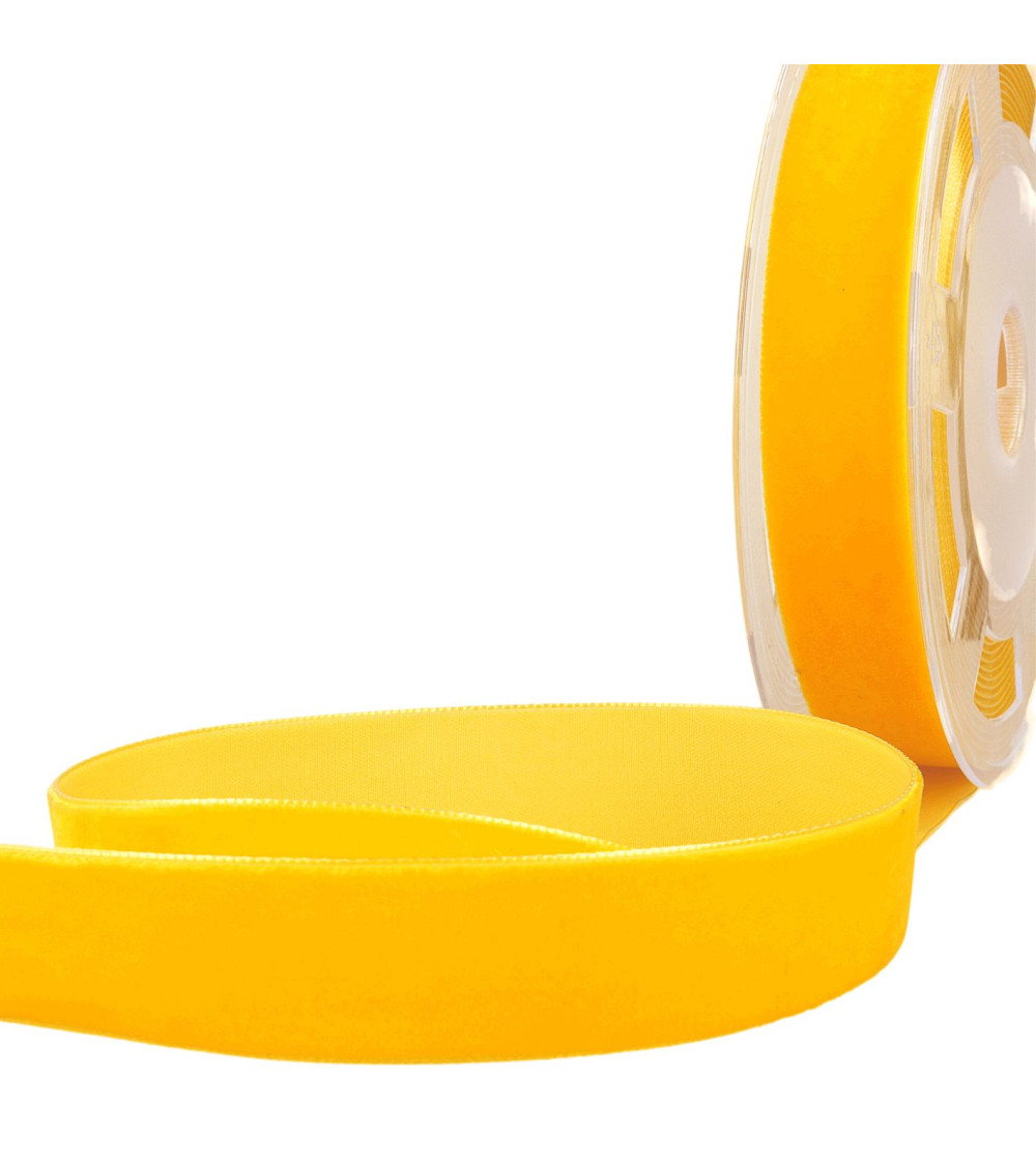 10m reel High density gold yellow velvet