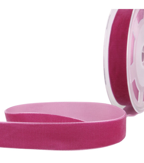 10m reel High density raspberry velvet