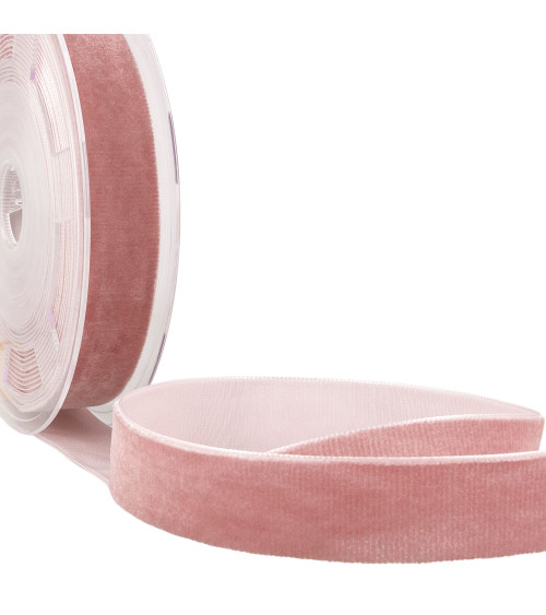 10m reel High density old pink velvet