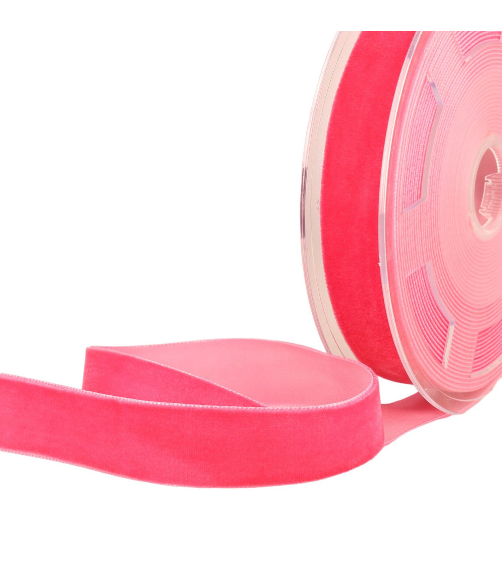 10m reel High density raspberry velvet