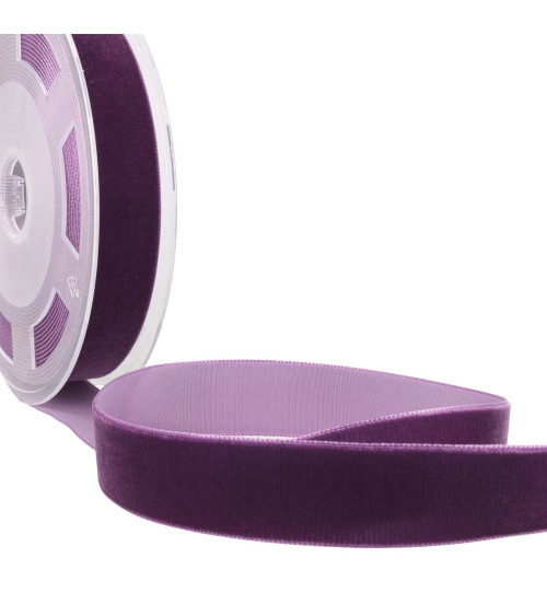 10m reel High density plum velvet