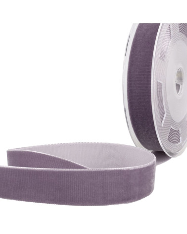 Purple high density velvet by the meter