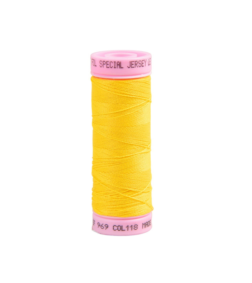 Special jersey yarn 140m yellow made in France