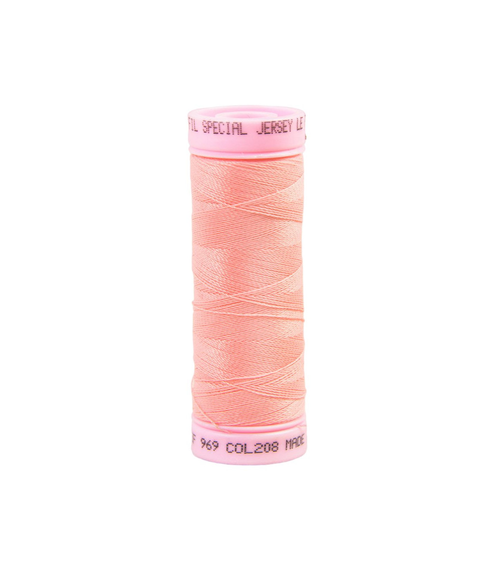 Special jersey yarn 140m sugared pink made in France