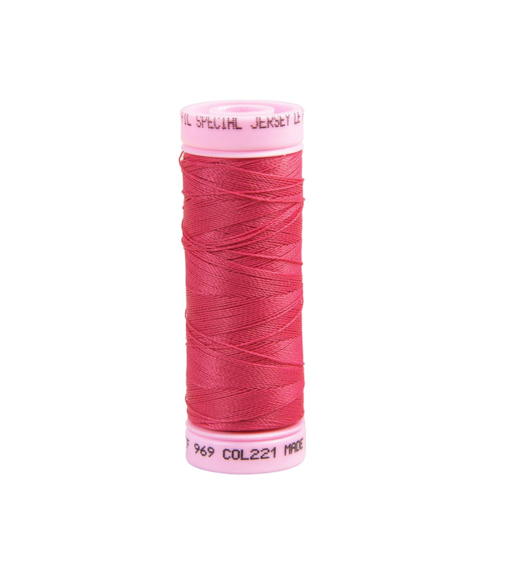 Special jersey yarn 140m azalea pink made in France