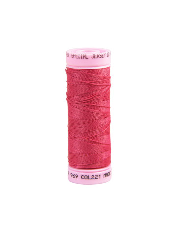 Spezielles Jerseygarn, 140 m, Azaleenrosa, hergestellt in Frankreich